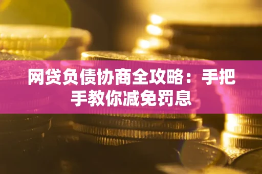 武汉网贷负债协商全攻略：手把手教你减免罚息