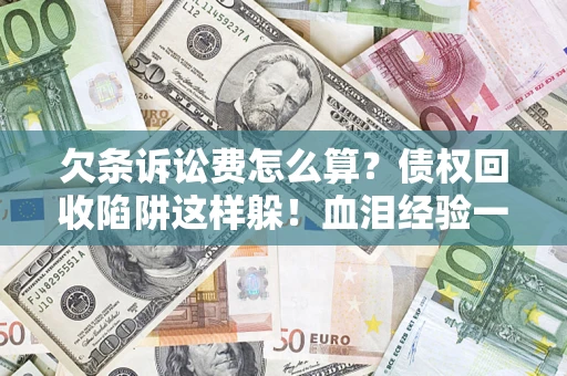 武汉欠条诉讼费怎么算？债权回收陷阱这样躲！血泪经验一次讲透