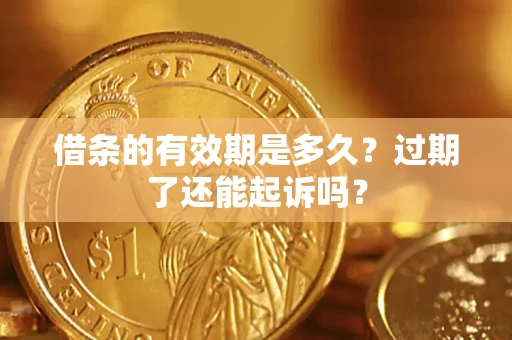 武汉借条的有效期是多久？过期了还能起诉吗？
