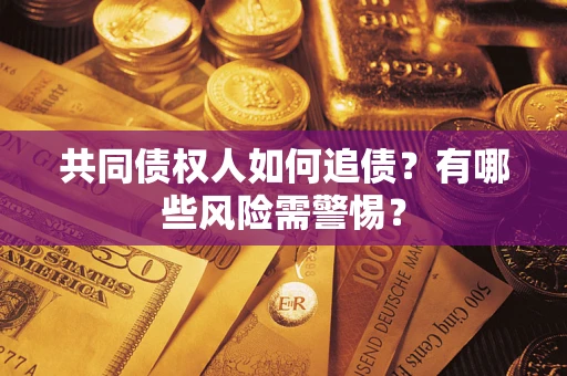 武汉共同债权人如何追债？有哪些风险需警惕？