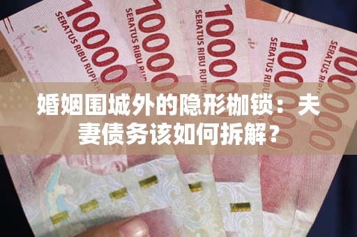 武汉婚姻围城外的隐形枷锁：夫妻债务该如何拆解？